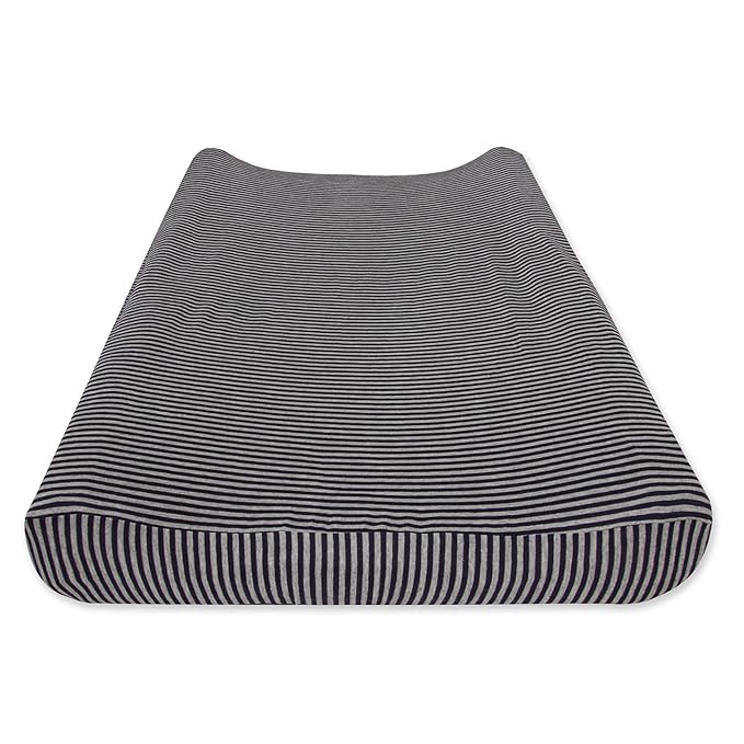 Burt's Bees Baby - Changing Pad Cover, 100% Organic Cotton Changing Pad Liner for Standard 16" x 32" Baby Changing Mats