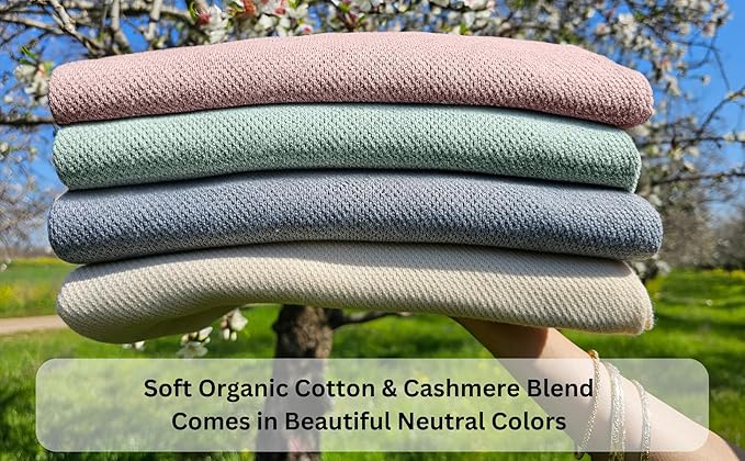 Little Rou Nursing Cover for Breastfeeding, Breathable Organic Cotton & Cashmere Poncho, Privacy Peekaboo Feature, Soft Breast Feeding Shawl for Women – Includes Laundry Bag (Mauve)