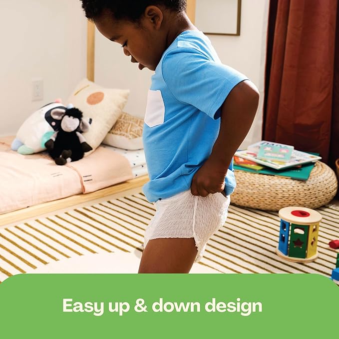 Hello Bello Premium Training Pants 4T-5T, All About Feelings Design, 18ct Jumbo Pack