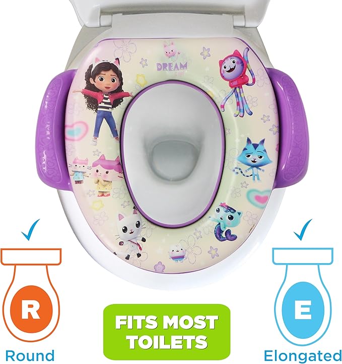 NBC Universal Gabby's Dollhouse Soft Potty Seat