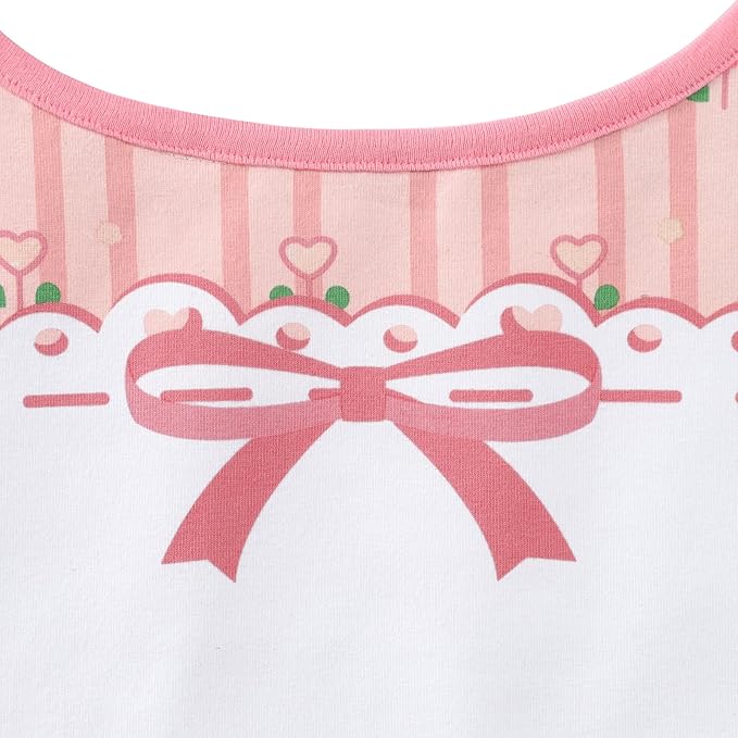 Littleforbig Cotton Waterproof Printed Pink Floral Adult Bib with Adjustable Hook-and-Loop Fastener Closure