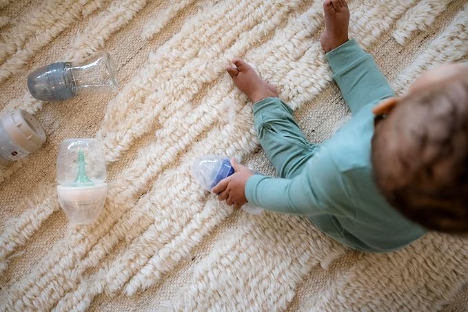 Baby Bottle Trial Pack Variety Box for Newborns & Infants – 5 Bottles Featuring Chicco, Dr. Talbot’s, MAM, Lansinoh & Babaloo – Anti-Colic, Breastfeeding-Friendly Baby Registry Gift, Tiny Trials