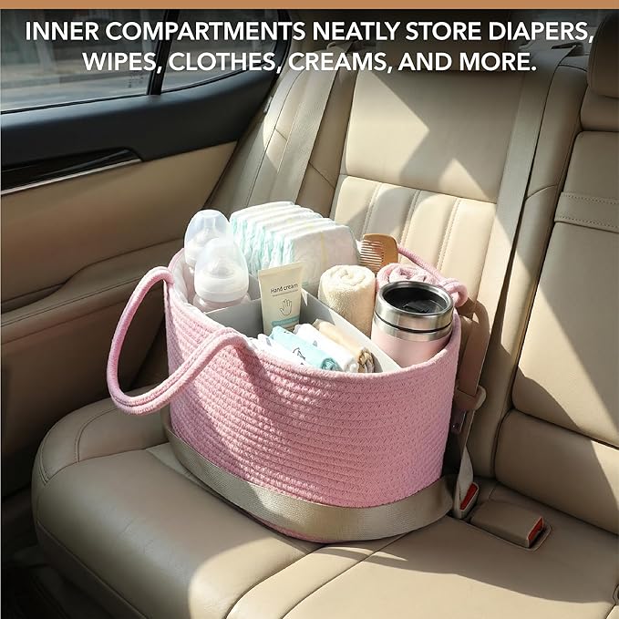 Mr. Pen- Baby Diaper Caddy Organizer, Car Caddy, Portable Organizer for Changing Table, Nursery