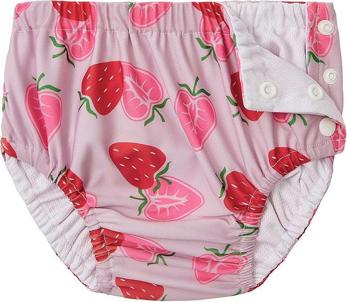 Durio 2PCS Reusable Swim Diapers - Toddler Baby Swim Diaper Soft and Waterproof for Swimming Lessons Boys and Girls