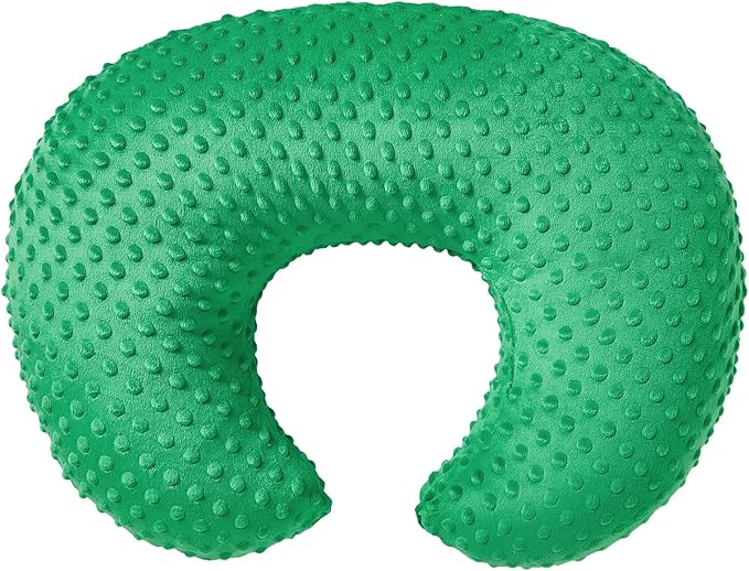 Pillowcase for Nursing Pillow and Positioner for Breastfeeding and Bottle Feeding, Propping Baby, Tummy Time, Baby Sitting Support, Awake-Time Support, Pillow Cover Only (Fern Green)