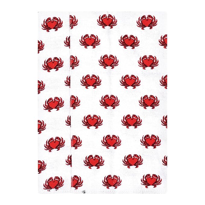 Hudson Baby Unisex Baby Cotton Flannel Burp Cloths, Lighthouse, One Size