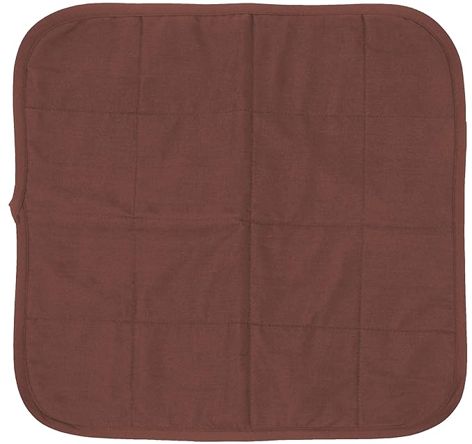 Comfort Finds Baby Changing Pad – Absorbent Reusable Diaper Changing Mat - Portable Waterproof Toddler Changing Liner (Brown, Single Pack) …