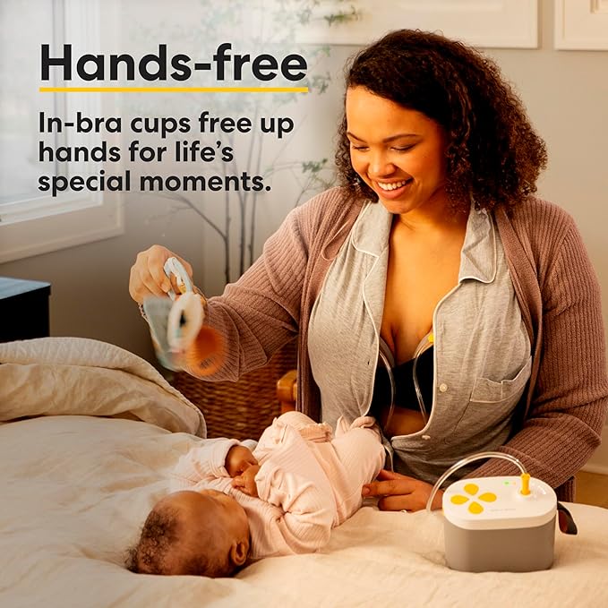 New Medela Pump in Style Pro+ Hands-Free Breast Pump, Rechargeable, Wearable, Hospital Grade Breastpump