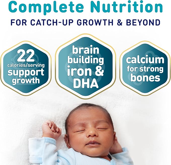 Enfamil NeuroPro EnfaCare High Calorie Premature Baby Formula, Milk-Based with Iron, Brain-Building DHA, Vitamins & Minerals for Immune Support, easy-to-digest proteins, Baby Milk, 23 Oz Can, 4 Count