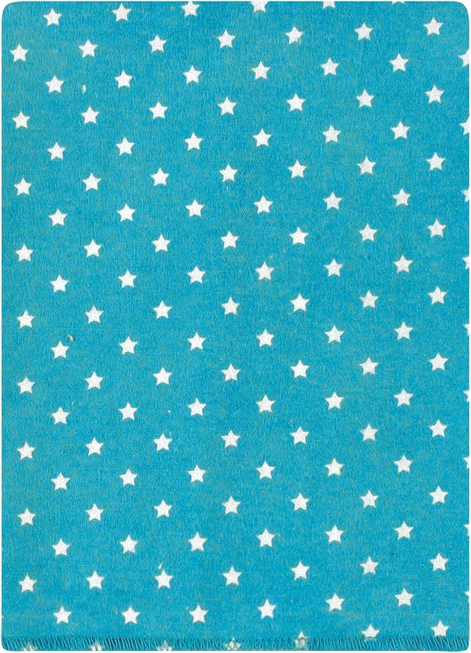 Hudson Baby Unisex Baby Cotton Flannel Burp Cloths Bundle, Happy Planets, One Size
