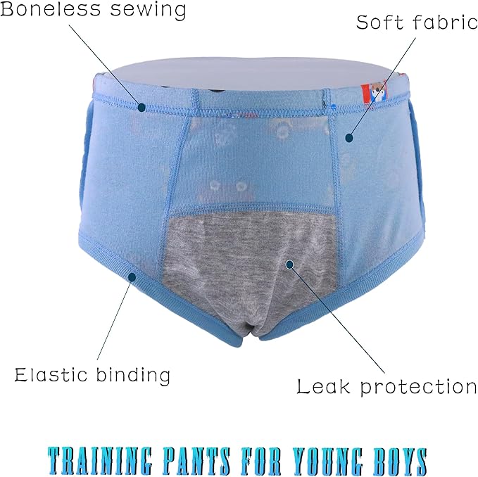 Boboking Boys Training Toddler Underwear Truck Potty Briefs For Boys