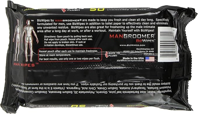 Mangroomer Biz Wipes