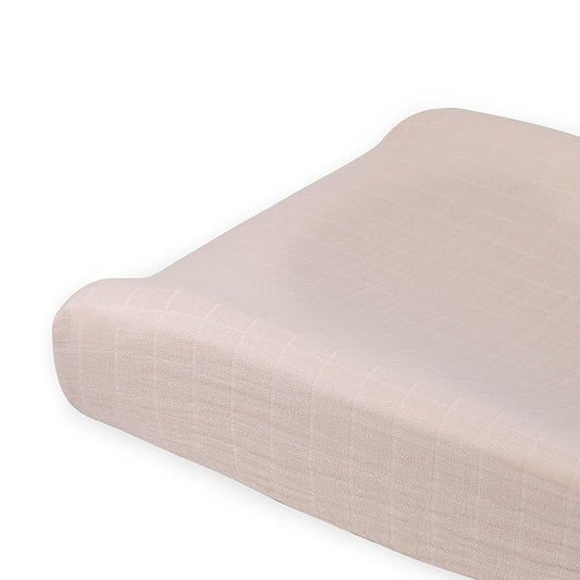 Little Unicorn Changing Pad Cover for Newborns & Infants | Soft & Breathable Muslin Fabric | Baby Diaper Changing Table Pad Cover (Rosie)