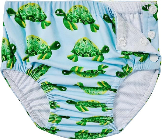 Durio Reusable Swim Diapers for Baby Toddler Newborn Washable Water Diapers for Swimming Beach Essentials