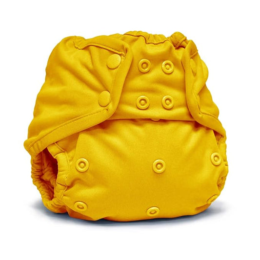 Kanga Care Rumparooz Double Leg Gusset Reusable Cloth Diaper Cover One Size Snap | Dandelion 6-35 lbs