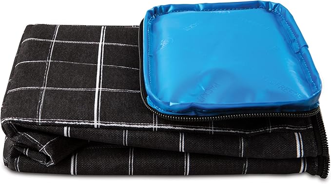 PackIt Freezable Double Bottle Bag, Built with EcoFreeze Technology, Antimicrobial lining, Collapsible, Reusable, Zip Closure, Buckle Handle, Perfect for Breastmilk and Formula On the Go