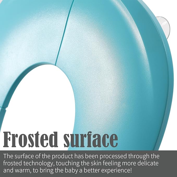 Funbliss 2 Pack Portable Potty Seat for Toddler Travel, Travel Potty Seat for Toddler with Built-in Suction Cups,Hygienic Storage Bag Included, Safe Fold-lock Design,Blue