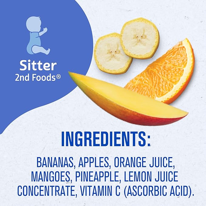 Gerber 2nd Foods Natural for Baby WonderFoods Baby Food, Variety Pack, 4 oz Tubs (32 Pack)