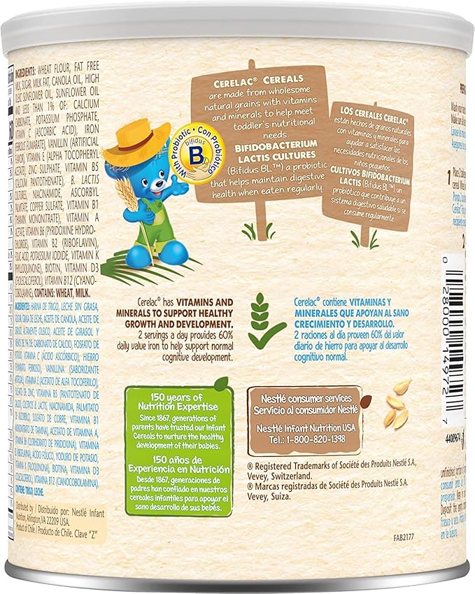 Nestle Nestum Infant Cereal (Wheat and Milk, Pack of 6)