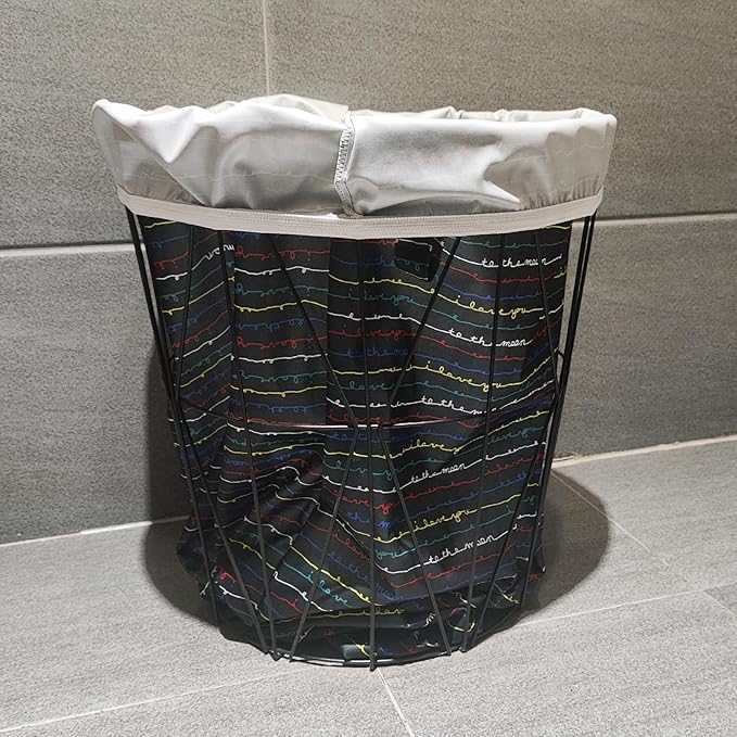 Mama Koala Pail Liner for Cloth Diapers, Reusable and Washable Waterproof Pail Liner with Strap for Diaper Pails, 2 Pack(B003M)