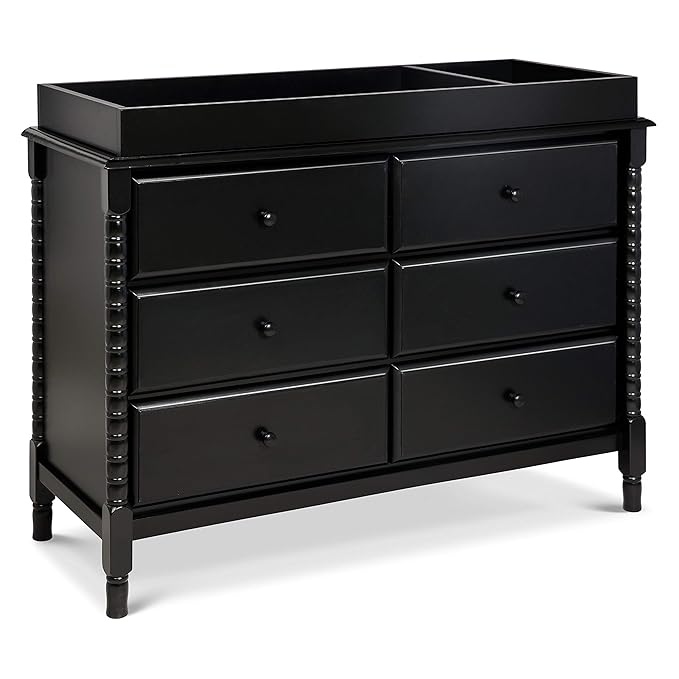Davinci Universal Wide Removable Changing Tray (M0619) in Ebony/Black