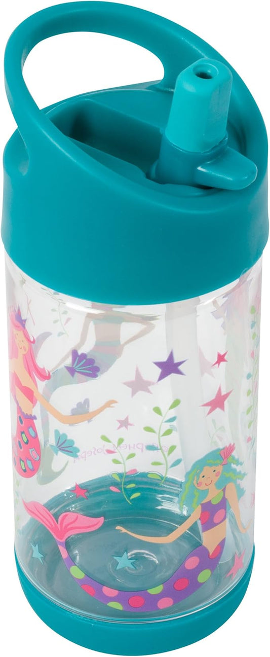 Stephen Joseph Flip Top, Mermaid Water Bottle, 1 Count (Pack of 1)