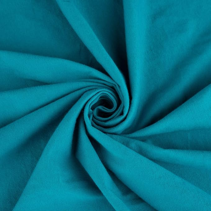 SheetWorld Fitted Baby Bassinet Sheet fits AMKE Baby Bassinet 20 x 31, 100% Cotton Jersey, Hypoallergenic, Butter Soft, Teal, Made in USA
