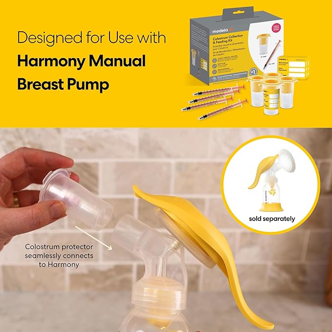Medela Colostrum Collection and Feeding Kit, Includes Colostrum Collectors and Oral Feeding Syringes, Collect, Store & Feed, Sterile