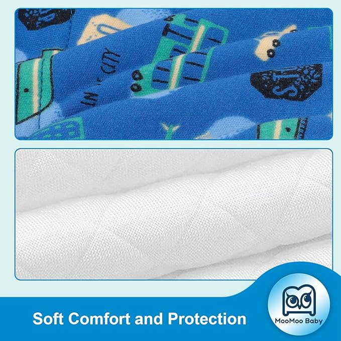 MooMoo Baby Training Underwear for Boys and Girls Absorbent Toddler Training Pants for Girs 2T-7T