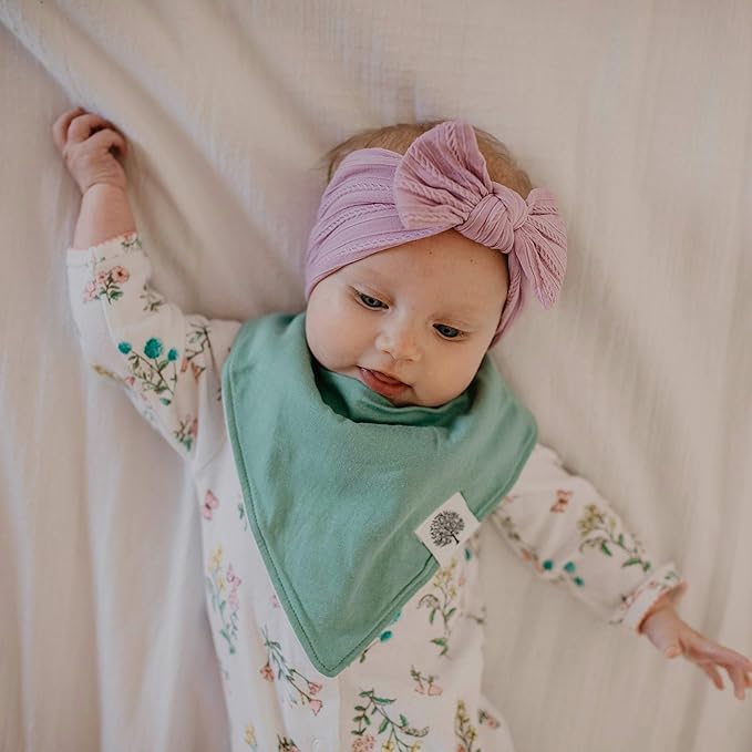 Parker Baby Bandana Drool Bibs for Boys, Girls & Unisex - Soft & Stylish Teething Bibs for Babies