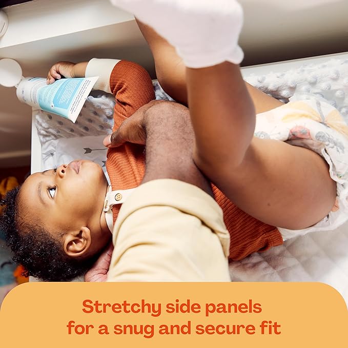 Hello Bello Premium Diapers, Size 1 (8-12 lbs) Surprise Pack for Boys - 128 Count, Hypoallergenic with Soft, Cloth-Like Feel - Assorted Boy & Gender Neutral Patterns (Pack of 2)