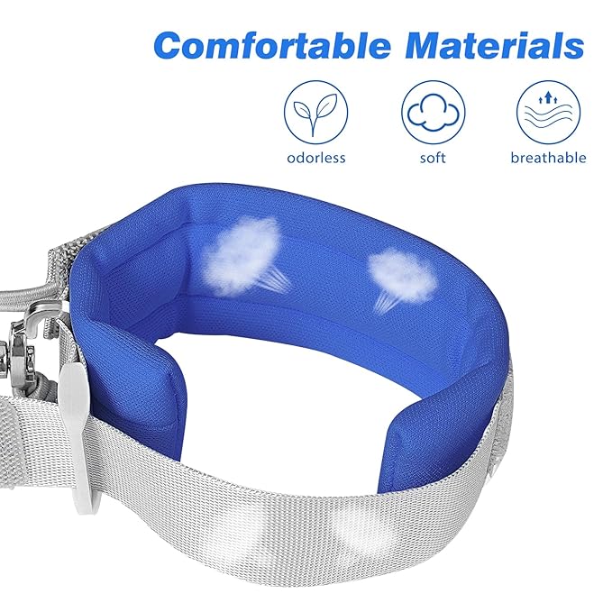 Toddler Leash 2Pack, Toddler Kids Harness Anti Lost Wrist Link with Magnetic Lock, Reflective Safety Walking Harness Wristband Leashes for 2,3,4 Years Old Boys Girls, Blue＋Orange