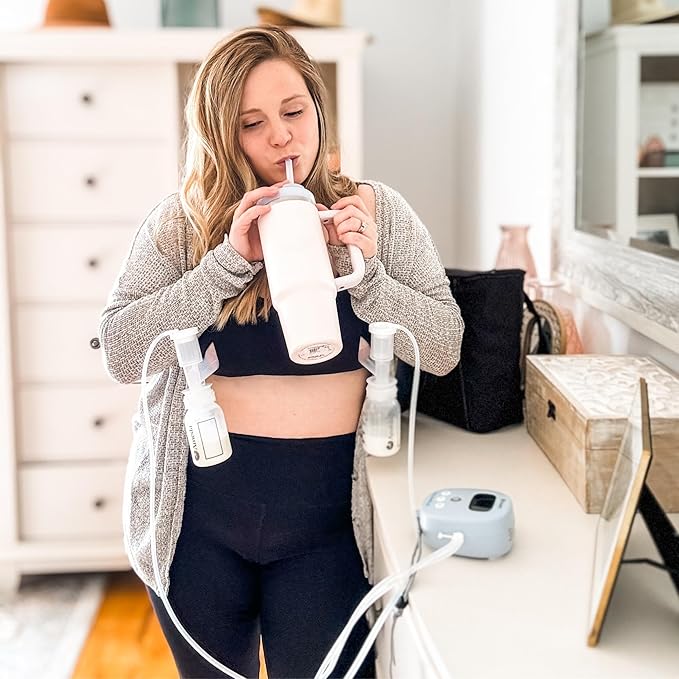 Ameda MYA Joy Plus Electric Breast Pump | Rechargeable Breast Pump | Portable Breast Pump Hands Free | Hospital Grade Breast Pump | Includes HygieniKit & Ameda Pump Parts | Hands Free Breast Pump