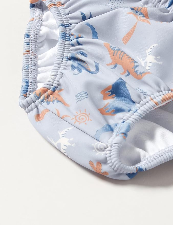 Playshoes Unisex Kids Schwimmwindel Baby and Toddler Swim Diapers, Dino Allover, 74/80, Dino Allover, 74-80, Dino Allover, 74-80