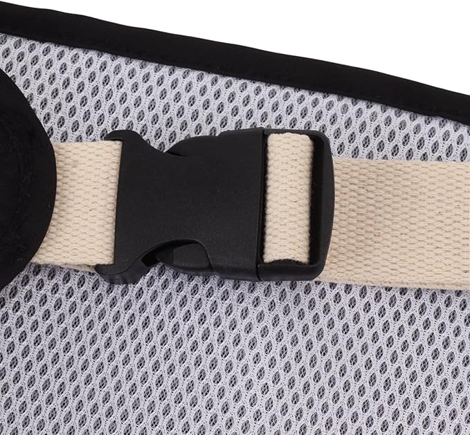 Baby Portable High Chair Harness Seat for Toddler Feeding Safety Cloth Harness with Straps Belt 54cm (Black) dining safety belt portable belt strap