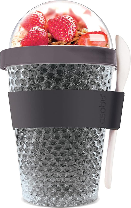 Chill Yo 2 Go Food Storage Container Color: Black