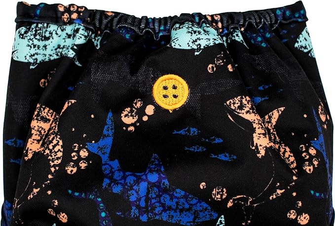 Buttons Cloth Diaper Cover – Snap Super One Size (12-40lbs) (Deep)