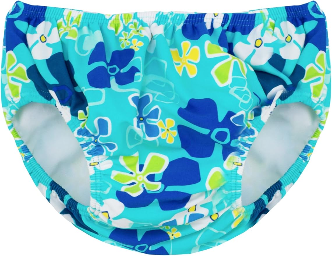 Tuga Girls Reusable Swim Diapers, UPF 50+ Sun Protection Swimsuit
