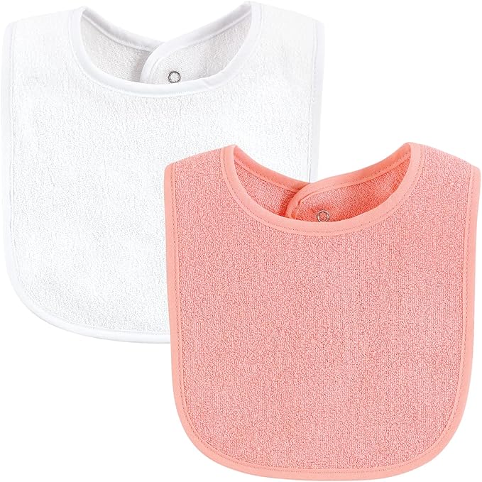 Hudson Baby Unisex Baby Drooler Bib With Waterproof Lining
