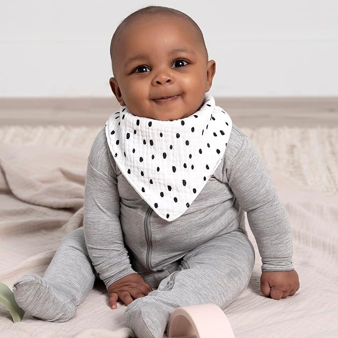 Gerber Baby Muslin Bandana Bibs