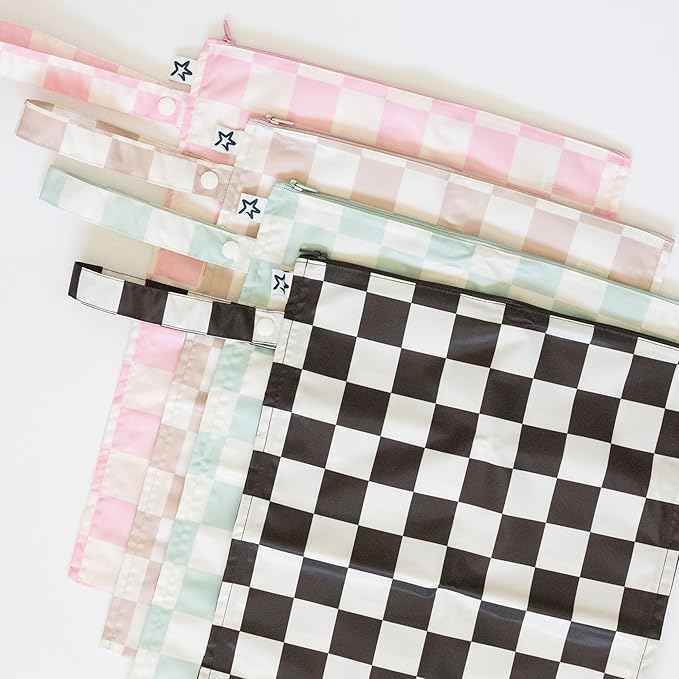 Tiny Twinkle Mess-proof Wet Bags and Snack Bags Bundle