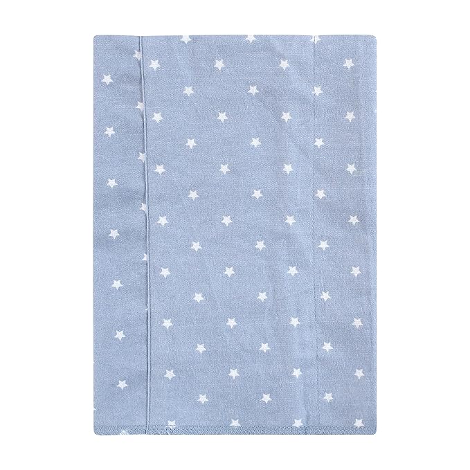 Hudson Baby Unisex Baby Cotton Flannel Burp Cloths 7-Pack, Multi Color Boy Elephant, One Size