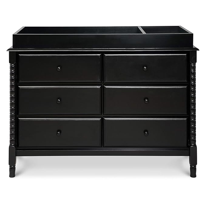 Davinci Universal Wide Removable Changing Tray (M0619) in Ebony/Black