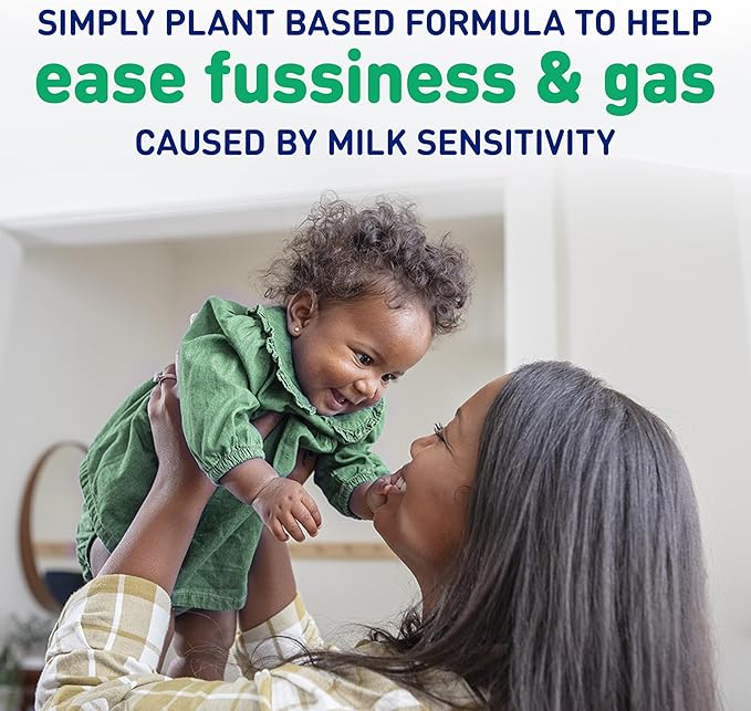 Enfamil Prosobee Plant based Baby Formula, for Sensitive Tummies, Soy-based Plant Sourced Protein, Vitamins for Immune Support, Lactose-free, Milk free, Gluten free, 20.9 Oz Can, 4 Count