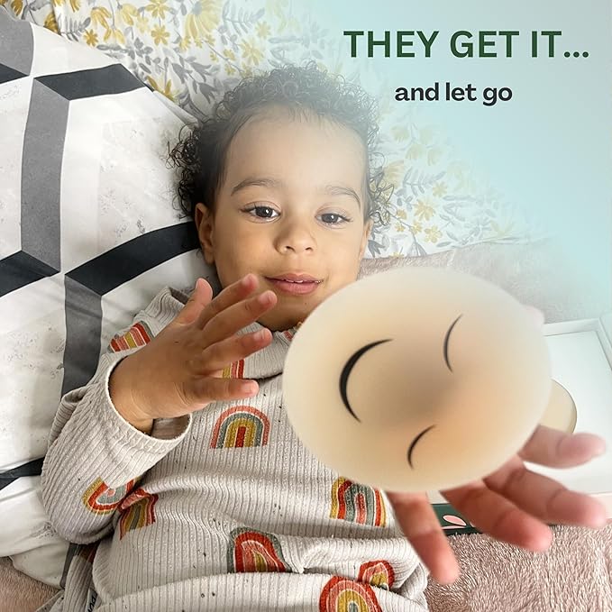 4" Silicone Nipple Covers for Weaning Toddlers from Breastfeeding-Gentle Stop Breastfeeding Method for Moms & Babies-Dark