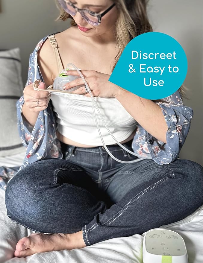 Ardo Alyssa Hands-Free Hospital-Grade Breast Pump, Wearable Cups, Swiss Made, Rechargeable, Medical Grade, Memory Function, Built in Power Pumping, MyArdo App