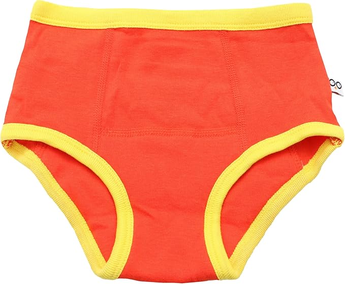 ZOOCCHINI Toddler 3-Pack Potty Training Pants - Soft Organic Cotton Underwear with Absorbent Padding and Fun Designs, Ballerina Gals, 3-4 Years,