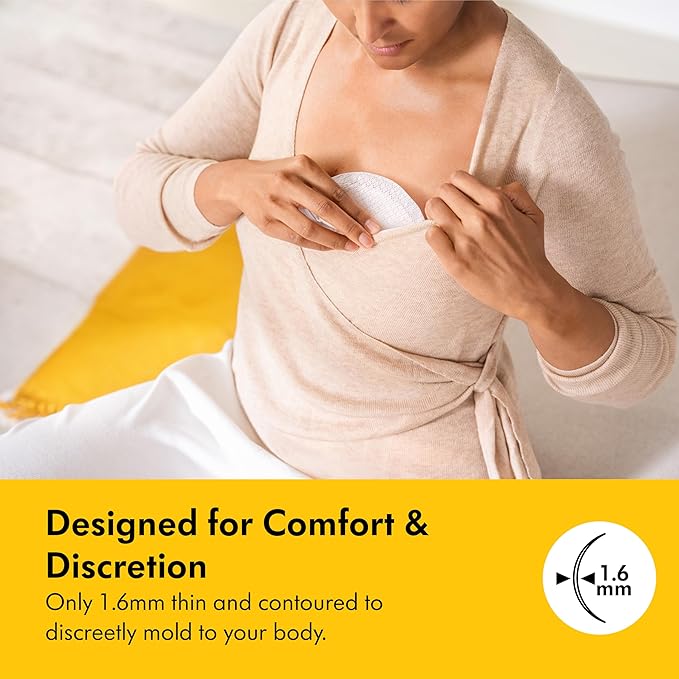 Medela Ultra-Breathable Nursing Pads, Highly Absorbent, Super Soft, Discreet Design for Comfortable Wear, Pack of 360