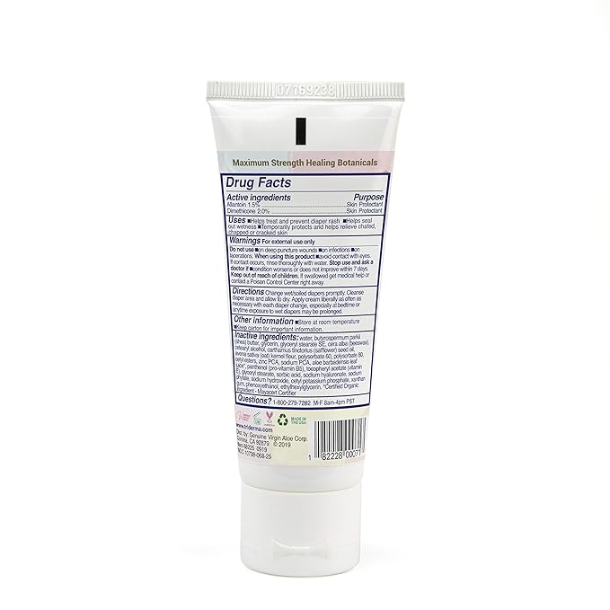 TriDerma Stubborn Diaper Rash Relief Cream - FSA Eligible 2.2 oz