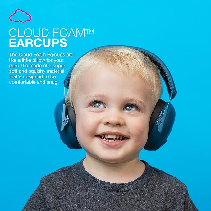JLab JBuddies Protect Earmuffs, Headband for Infants to Teens, Hearing Protection